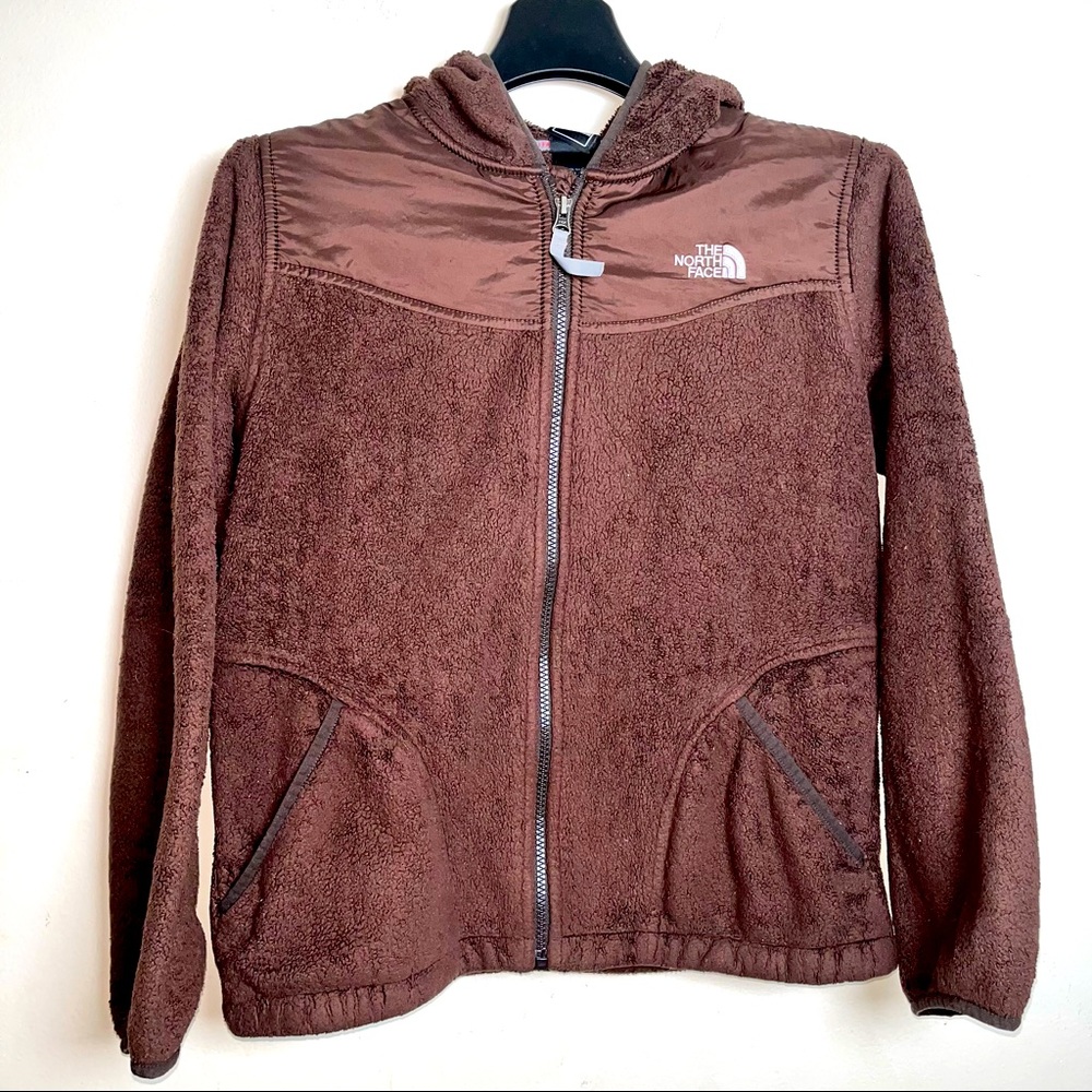 THE NORTH FACE DENALI JACKET BACIO BROWN GIRLS 16